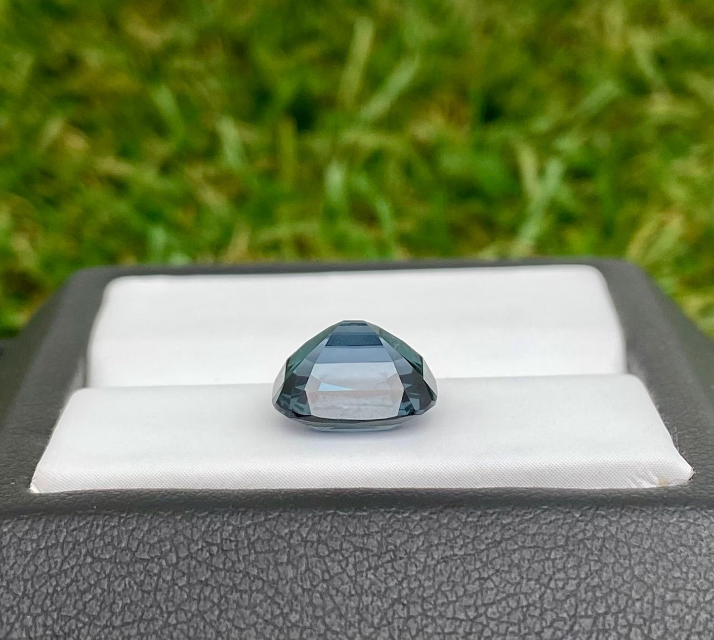 GFCO Certified Natural 3.77 Ct. Blue Spinel gemstone, Cushion , Origin Tanzania